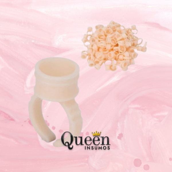 ANILLO EN GOMA  GRANDE PARA  PIGMENTO