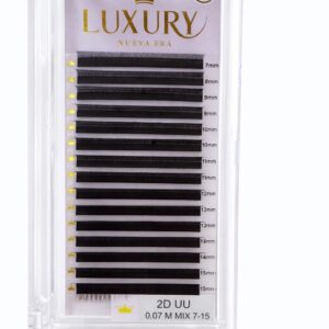 PESTAÑAS LUXURY NUEVA ERA  PREMIUN MATTE NATURAL 2DUU M