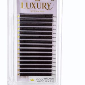 PESTAÑAS LUXURY NUEVA ERA PREMIUN MATTE NATURAL 2DUU CAFE