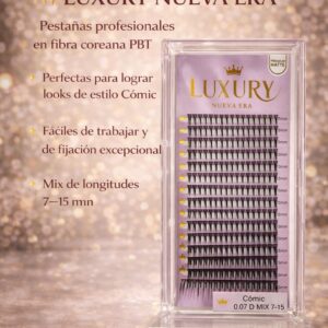 PESTAÑAS LUXURY NUEVA ERA PREMIUN MATTE NATURAL COMIC