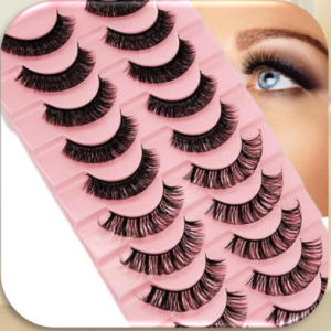 PESTAÑAS X10 PARES TIRA NATURAL