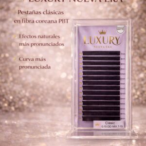 PESTAÑAS PELO A PELO LUXURY NUEVA ERA PREMIUM MATTE NATURAL CAJA MIXTAS CURVA DD